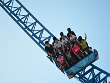 Picture of the coaster at the pier