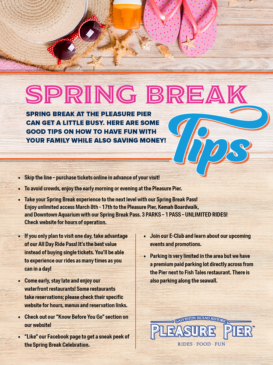 Spring Break Tips